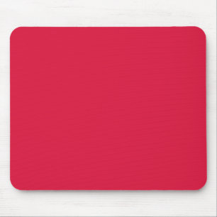 Solid Crimson Mouse Mat