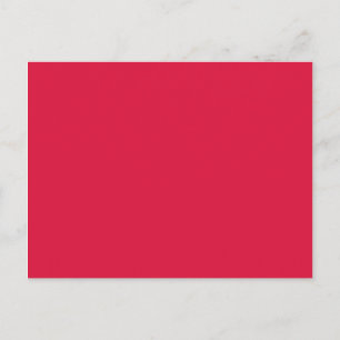 Solid Crimson Postcard