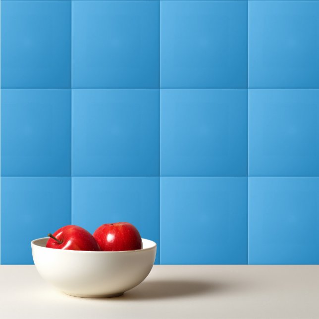 Solid curious bright blue tile (Creator Uploaded)