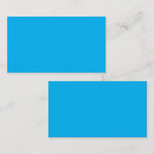 Solid Cyan Blue Background  Enclosure Card