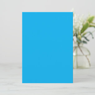 Solid Cyan Blue Background   Summer Minimal Style Save The Date