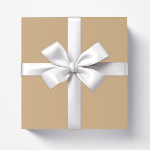 Solid dark beige wrapping paper