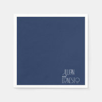 Solid Dark Blue Lily of the Valley Custom