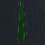 Solid Dark Green Neck Tie<br><div class="desc">Solid dark green tie for him.</div>