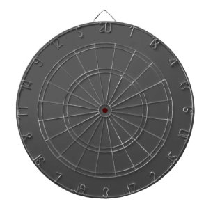 Solid Dark Grey Dartboard