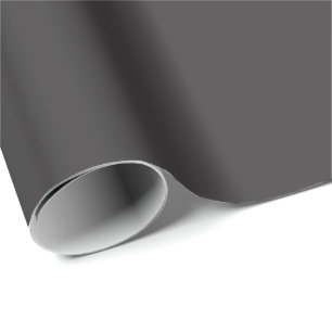Solid dark grey wrapping paper