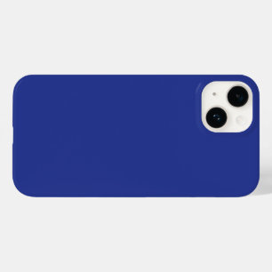 Solid Deep Blue Backdrop   Bold Minimalist Design Case-Mate iPhone 14 Case