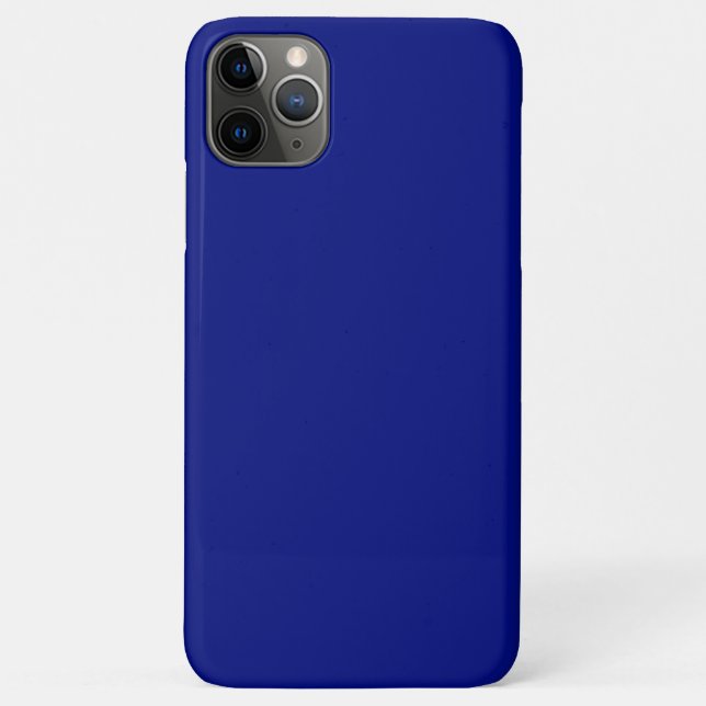 Solid deep blue Case-Mate iPhone case (Back)