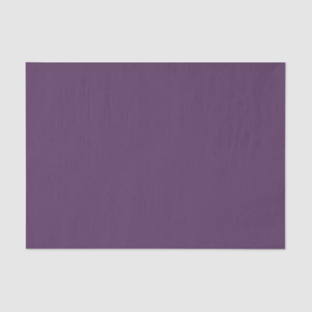 Solid Deep Purple Colour Modern Tissue Paper (Front)