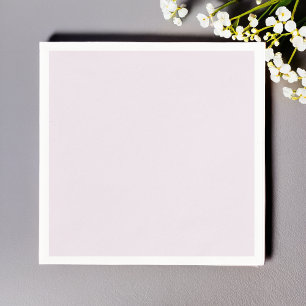 Solid Dusty Lilac Light Elegant Minimalist Napkin