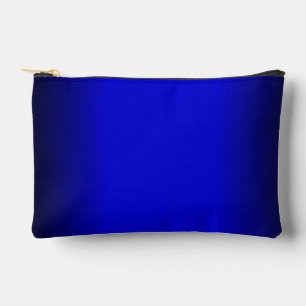 Solid Electric Blue Accessory Pouch