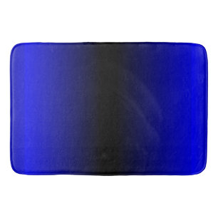 Solid Electric Blue Bath Mat