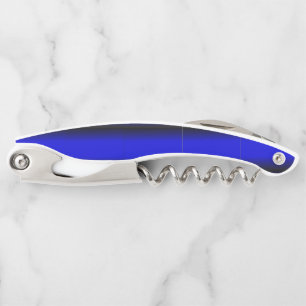 Solid Electric Blue Corkscrew