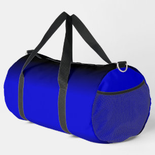 Solid Electric Blue Duffle Bag