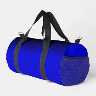 Solid Electric Blue Duffle Bag