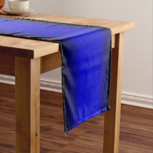 Solid Electric Blue Long Table Runner