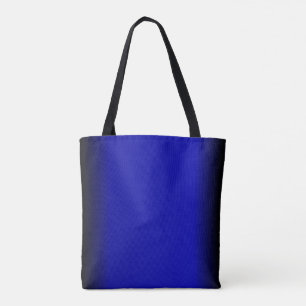 Solid Electric Blue Tote Bag