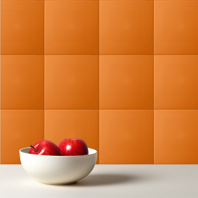 Solid flame orange tile (Creator Uploaded)