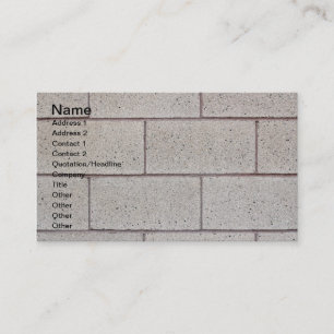 Solid Foundation Business Card
