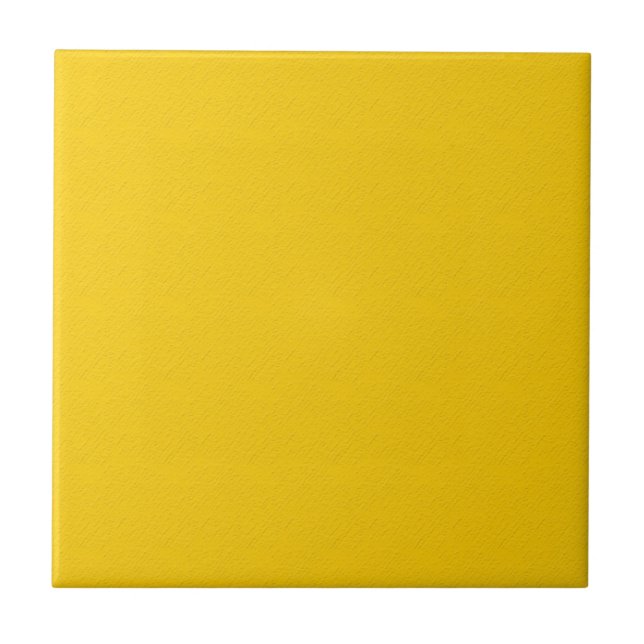 Solid Freesia Yellow Tile (Front)