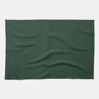 solid-green DARK MUSTY FOREST GREEN BACKGROUNDS TE Tea Towel
