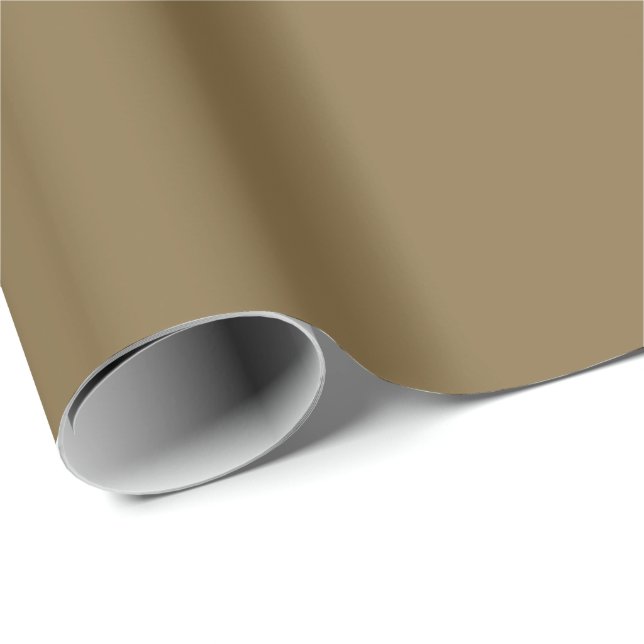 Solid grey brown wrapping paper (Roll Corner)