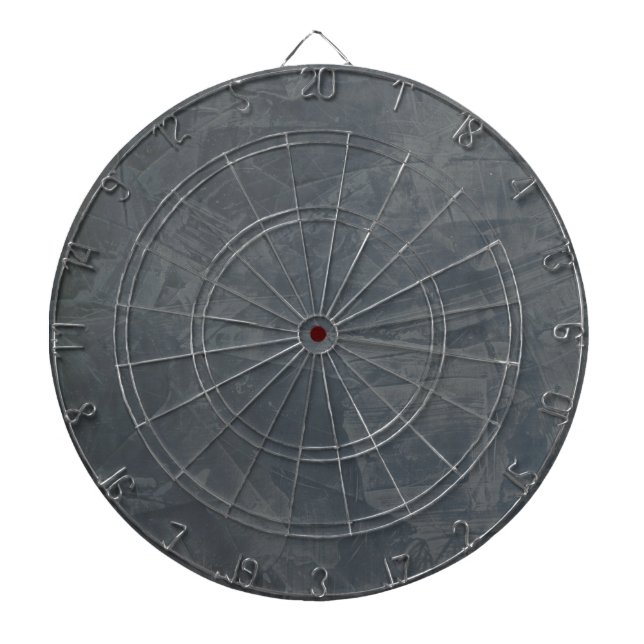 Solid Grey Dartboard (Front)