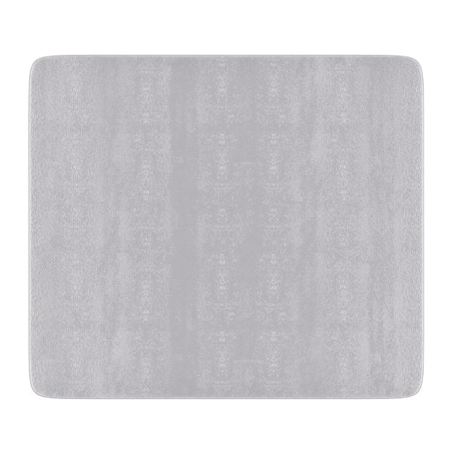 Solid Grey Glass Cutting Board (Front)