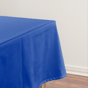 Solid Hanukkah Blue Tablecloth