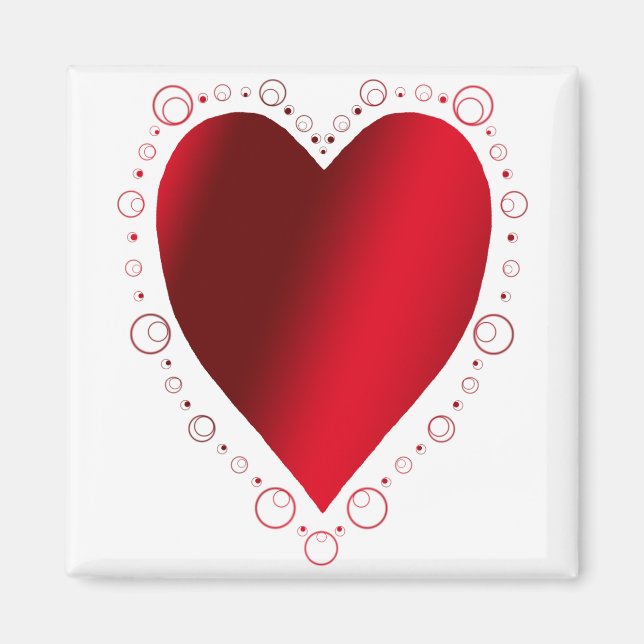Solid Heart Magnet (Front)