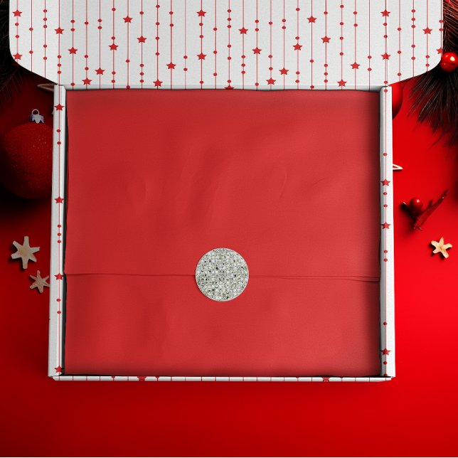 Solid Holly Red Tissue Paper (Creator Uploaded)
