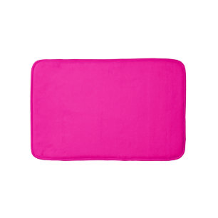 Solid Hot Pink Bath Mat