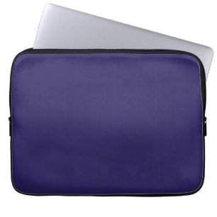Solid Indigo Blue Elegant Modern Minimalist Simple Laptop Sleeve