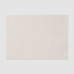 Solid Ivory Beige Natural Shade Tissue Paper