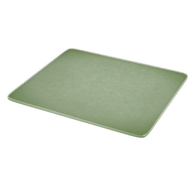 Solid Jade Green Celadon  Cutting Board (Corner)