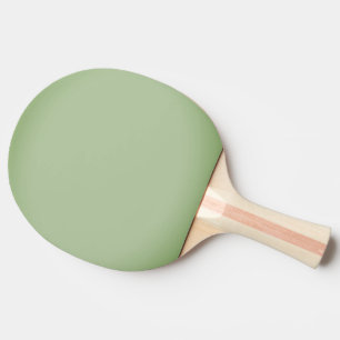 Solid Jade Green Celadon Ping Pong Paddle