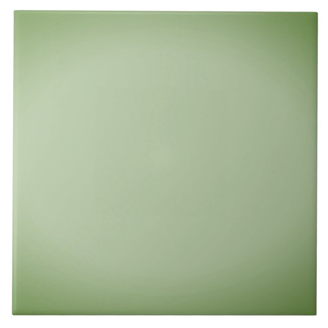 Solid Jade Green Celadon  Tile (Front)