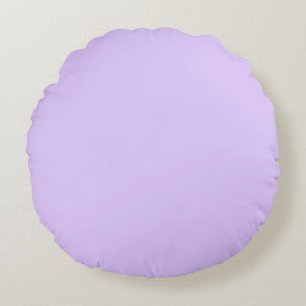 Solid Lavender Round Cushion