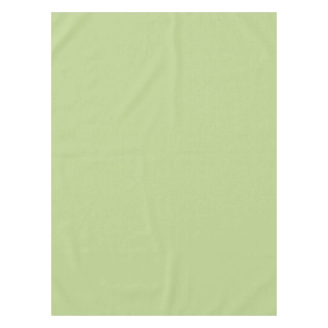 Solid Light Green Tablecloth (Front)