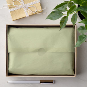 Solid Light Grey Yellow Tissue Paper