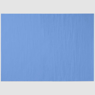Solid light indigo blue tissue paper