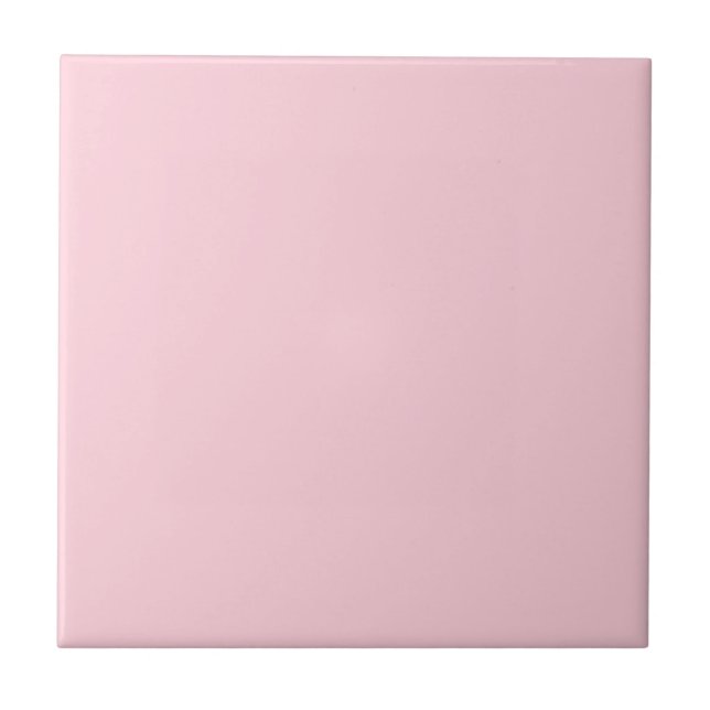 Solid Light Pink Tile (Front)