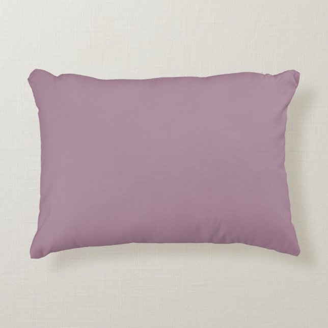 Solid Light purple, Plain purple  Decorative Cushion (Front)