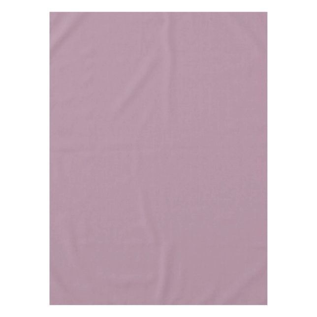 Solid Light purple, Plain purple  Tablecloth (Front)
