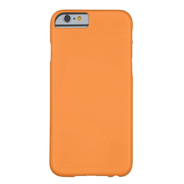 solid mango orange color Case-Mate iPhone case (Back)