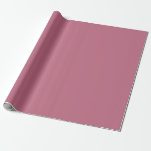 Solid Mauve Pink Wrapping Paper