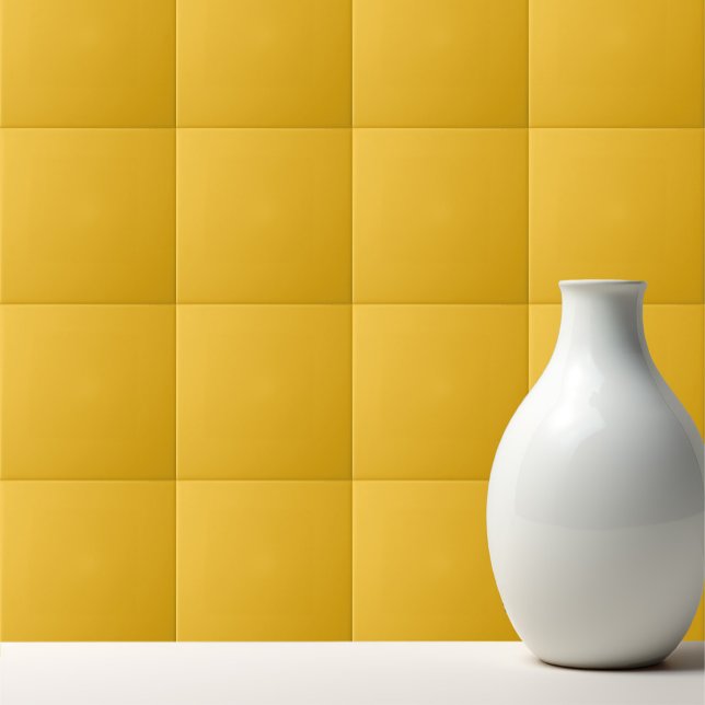 Solid medium cadmium yellow amber tile (Creator Uploaded)
