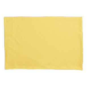 Solid Mustard Yellow Pillowcase