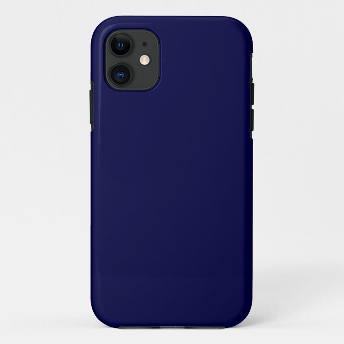 Solid Navy Blue CaseMate iPhone Case Zazzle.co.uk
