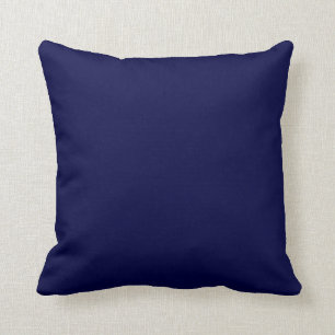 Solid Navy Blue Cushion